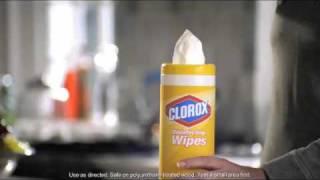 Clorox Wipes Commercial Dinner [upl. by Atikat525]