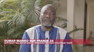 Oumar Mariko opposant malien  quotAssimi Goïta et ses camarades sont lobstacle à la paix au Maliquot [upl. by Athalla]