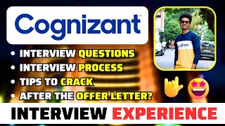 Cognizant latest interview Experience  CTS interview  TR amp HR Interview questions  Genc  Tamil [upl. by Ebneter349]