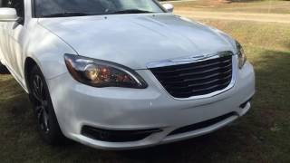 2011 Chrysler 200S V6 Startup and Exhaust Clip [upl. by Yrogiarc]