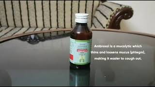 Ambroxol amp Salbutamol syrupAmbrodil S syrup for cough [upl. by Bartley]