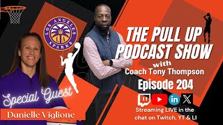 Behind the Court WNBA Insights with LA Sparks Danielle Viglione WNBA LASparks [upl. by Ainav369]