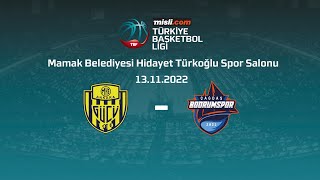 Ankaragücü Mamak Belediyesi  Çağdaş Bodrum Spor mislicom TBL 6Hafta [upl. by Assiralc]