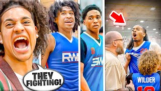 I BROUGHT 5 STARS TO AN AAU TOURNAMENT amp FIGHTS BROKE OUT [upl. by Devi]