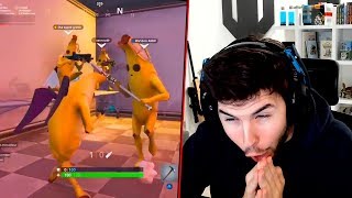 200 IQ VS 0 IQ  FORTNITE MEJORES MOMENTOS  EPIC FAILS Reaccionando [upl. by Lebezej921]