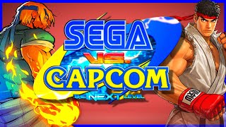 SEGA VS CAPCOM Un fangame IMPRESIONANTE [upl. by Aramen]