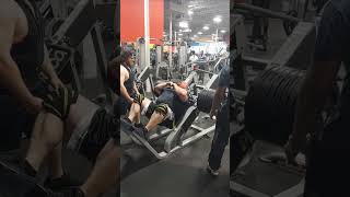 Max out hack squat and 550 lb 3x5 on squats [upl. by Hooper]