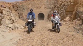 Africa Twins at the Choum Tunnel [upl. by Ecnedurp]