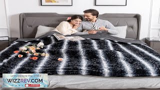 WOOMER 5 Year Warranty Electric Heated Blanket 90quot x 100“King SizeDual ControlFaux Review [upl. by Attiuqihc238]