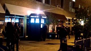 Doctor Who Filming Series 8  Cardiff Bay [upl. by Temple]