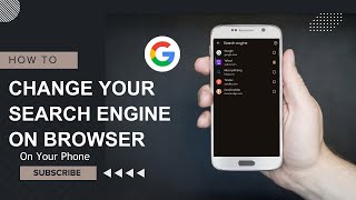 How to Change Search Engine on Android [upl. by Oicor]