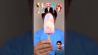 Eating various shape ice cream asmr mukbang icecream [upl. by Arremat]