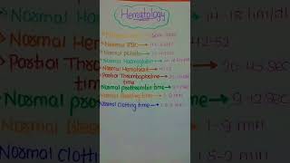 hematology trandingshortvideo [upl. by Tawsha975]