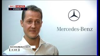 Ross Brawn announcing Michael Schumacher joining Mercedes with Interviews [upl. by Herm275]