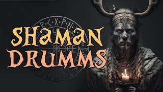 SHAMAN DRUMS•Nordic Shamanic Drumming• Deep Trance amp Meditation [upl. by Louanne876]