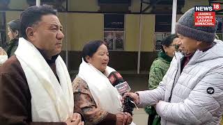 Maj Deachen Palmo accorded grand reception on her arrival in Leh today [upl. by Willyt]