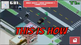 How To Do The BANK ROBBERY Mission  Smashy Road Wanted 2 [upl. by Nahtnahoj479]