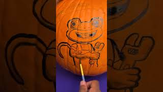 Calabaza de Halloween de Gecko 🎃🐸 geckosgarage camiones halloween [upl. by Reywas]