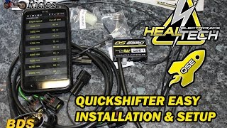 HealTech QuickShifter Easy Install amp Setup [upl. by Etnaed304]