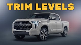 2023 Toyota Tundra Trim Levels and Standard Features Explained [upl. by Standice]