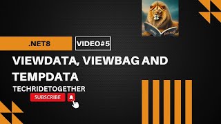 Video5 ViewData ViewBag and TempData [upl. by Lairea]