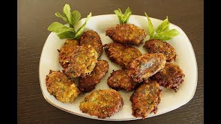 How to make Greek Zucchini Fritters Kolokythokeftedes [upl. by Adalheid]