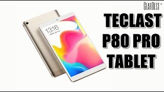 Elegant Budget Tablet Teclast P80 Pro  GearBest [upl. by Ruben]