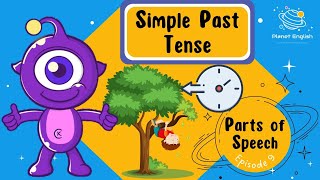 Parts of Speech  Grammar for Kids  Ep 9 Simple Past Tense [upl. by Divd]