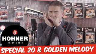 HOHNER  Armónicas Special 20 amp Golden Melody Country Tuning  Review español Joan Pau Cumellas [upl. by Gillian]