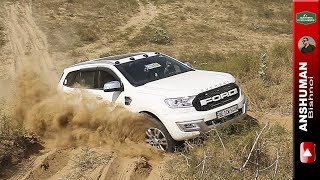 New Endeavour Isuzu V Cross Scorpio MLD Fortuner Endy LT Offroading in Sand [upl. by Guerin]