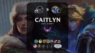 Caitlyn ADC vs Ezreal  NA Master Patch 1323 [upl. by Riane]