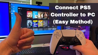 How to Connect PS5 Controller to PC Easy Method [upl. by Flanigan]