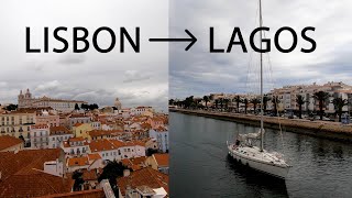 Lisbon to Lagos By Train  Portugal [upl. by Akkire793]