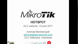 Mikrotik Hotspot English [upl. by Kanya]