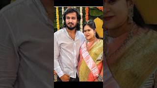 Hero nikhil wife srimantham photo [upl. by Esiouqrut]