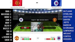 Rangers vs Manchester United Live Streaming  Pre Season Friendlies  Man utd vs Rangers Live [upl. by Shih]