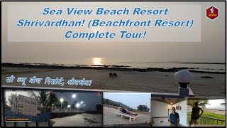 Sea View Beach Resort Shrivardhan Complete tourPrivate Beach Resort Resorts in Shrivardhan [upl. by Ysnat]