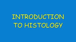 Introduction to Histology  Histological Techniques amp Microscopy [upl. by Arok853]