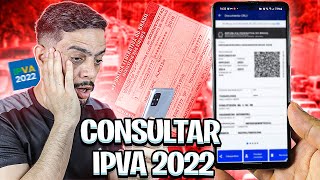 Como Consultar o Valor do IPVA 2022 DF MG RJ SP e ES [upl. by Esilrac]