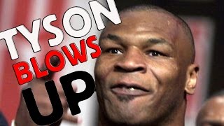 Mike Tyson Calls Reporter Piece of St [upl. by Anika835]