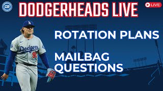 DodgerHeads Live Landon Knack Bobby Miller amp more Dodgers rotation plans [upl. by Samtsirhc]