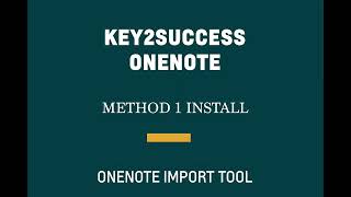 How to Import a OneNote Planner [upl. by Assele]