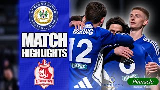 Curzon Ashton 21 Alfreton Town  Highlights  Vanarama National League North [upl. by Quill]