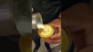 Coffee making barista baristalife latteart coffee photo video shorts viralvideo nutural [upl. by Nywnorb]