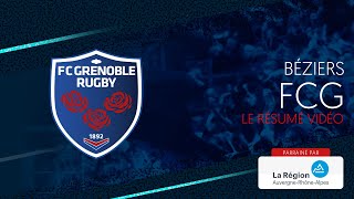 Béziers  Grenoble  le résumé vidéo [upl. by Gratt]