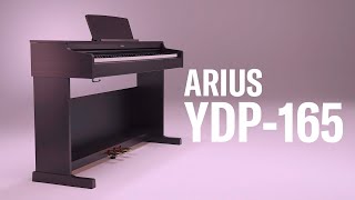 Yamaha Digital Piano ARIUS YDP165 Overview [upl. by Hairahs]