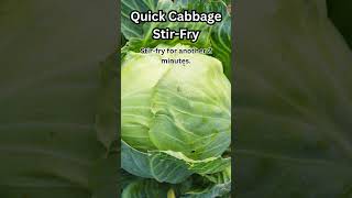 Quick Stir Fry Cabbage – Healthy amp Delicious [upl. by Chon587]