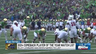 Riley Leonard named to October Comeback Player of the Year watch list [upl. by Samara]