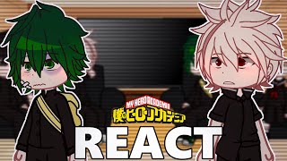 Deku’s past bullies react to BKDK  MhaBnha  BakudekuBkdk  Gacha club [upl. by Ahtnamas369]