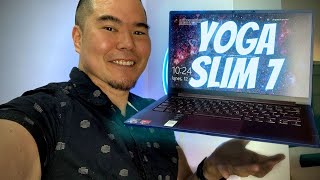 Mi ULTRAPORTÁTIL FAVORITA Lenovo Yoga Slim 7 con Ryzen 4500U [upl. by Lala775]